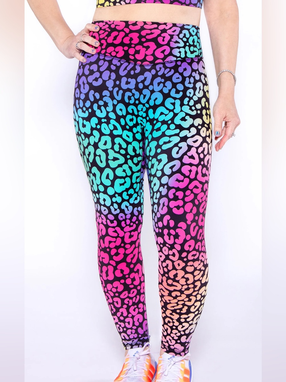 MIAMI FITWEAR PRISM PANTHER CONTOUR LEGGINGS WOMENS XL